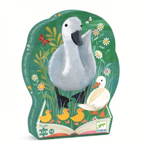 Puzzle ratusca cu pui djeco